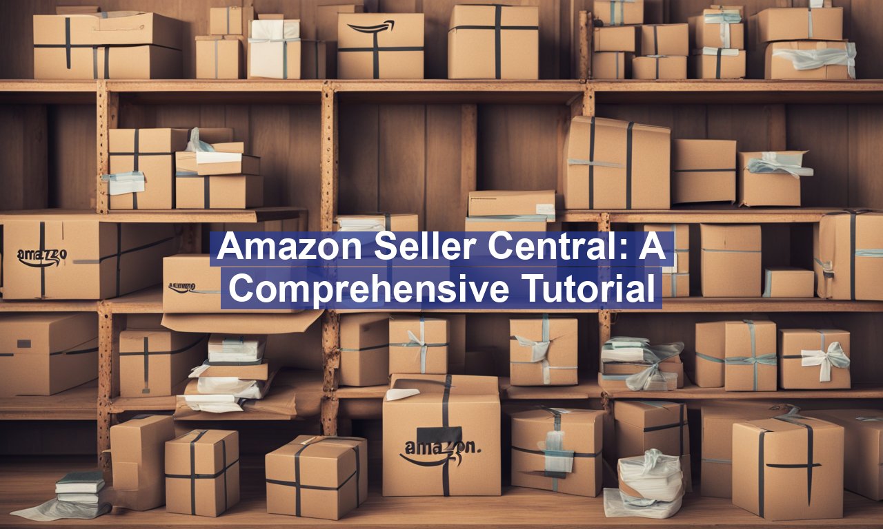 Amazon Seller Central: A Comprehensive Tutorial