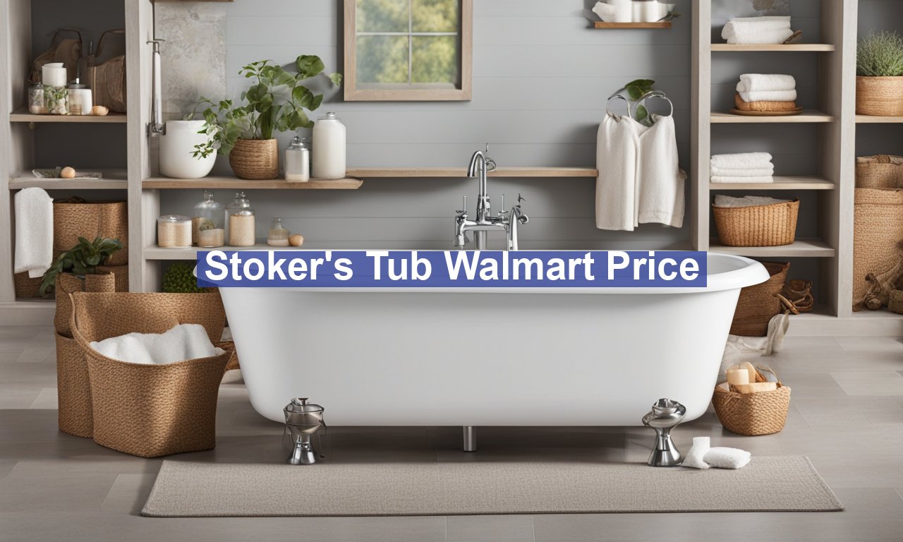 Stoker's Tub Walmart Price