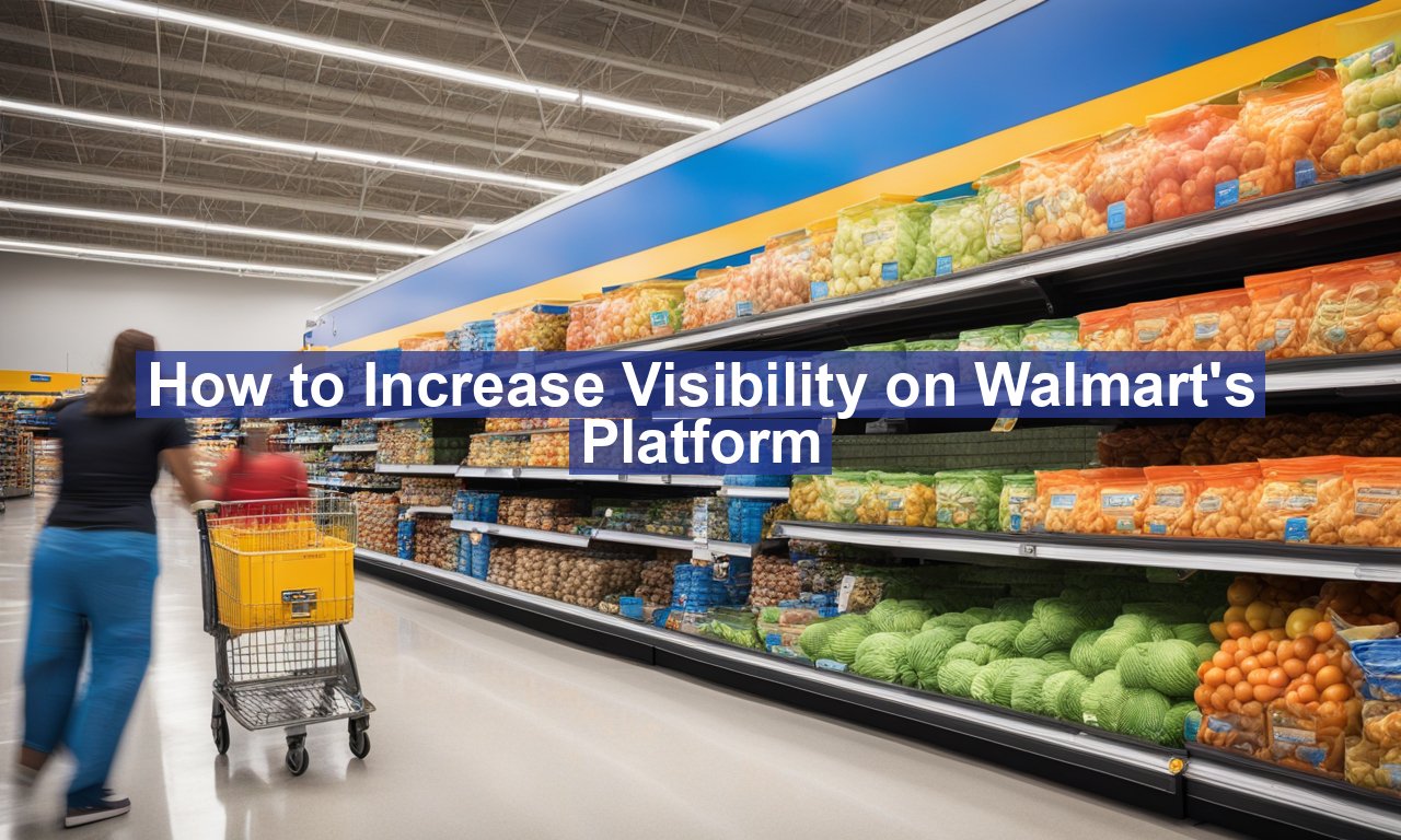 How to Increase Visibility on Walmart's Platform