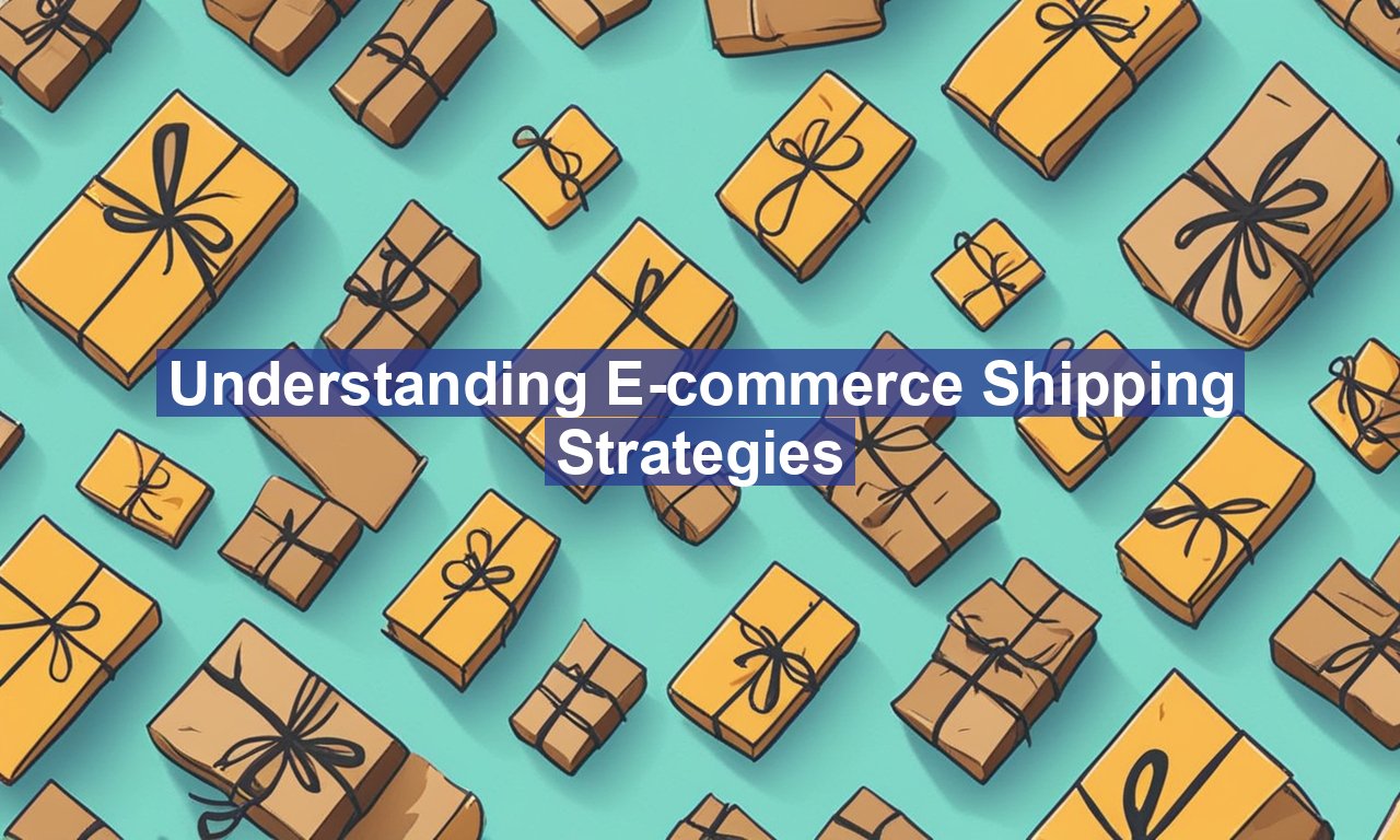 Understanding E-commerce Shipping Strategies