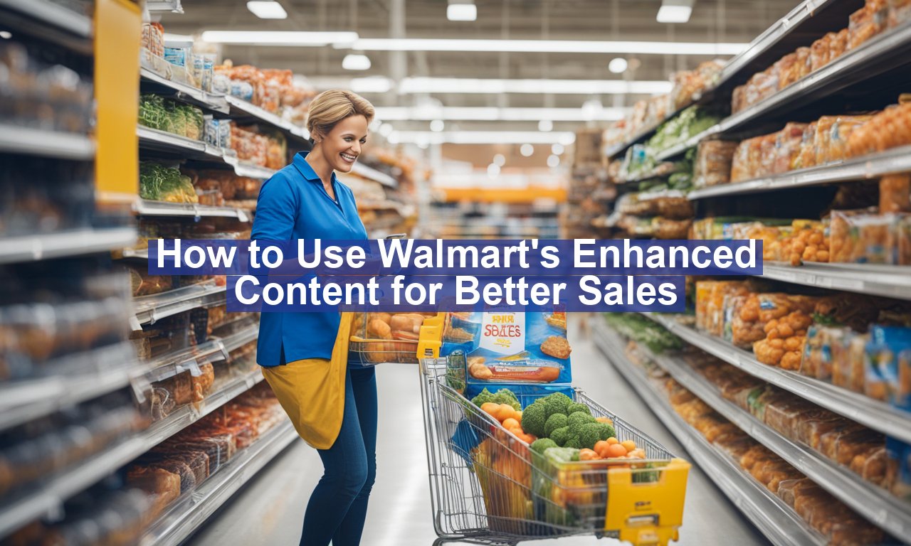 How to Use Walmart's Enhanced Content for Better Sales