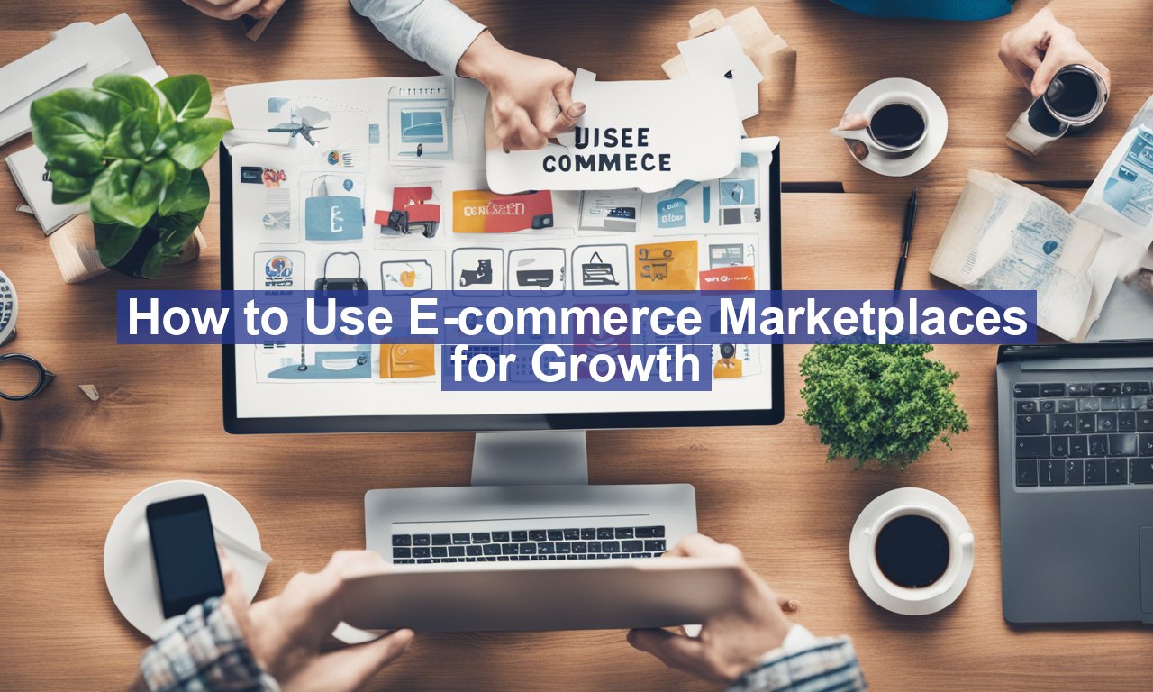 How to Use E-commerce Marketplaces for Growth