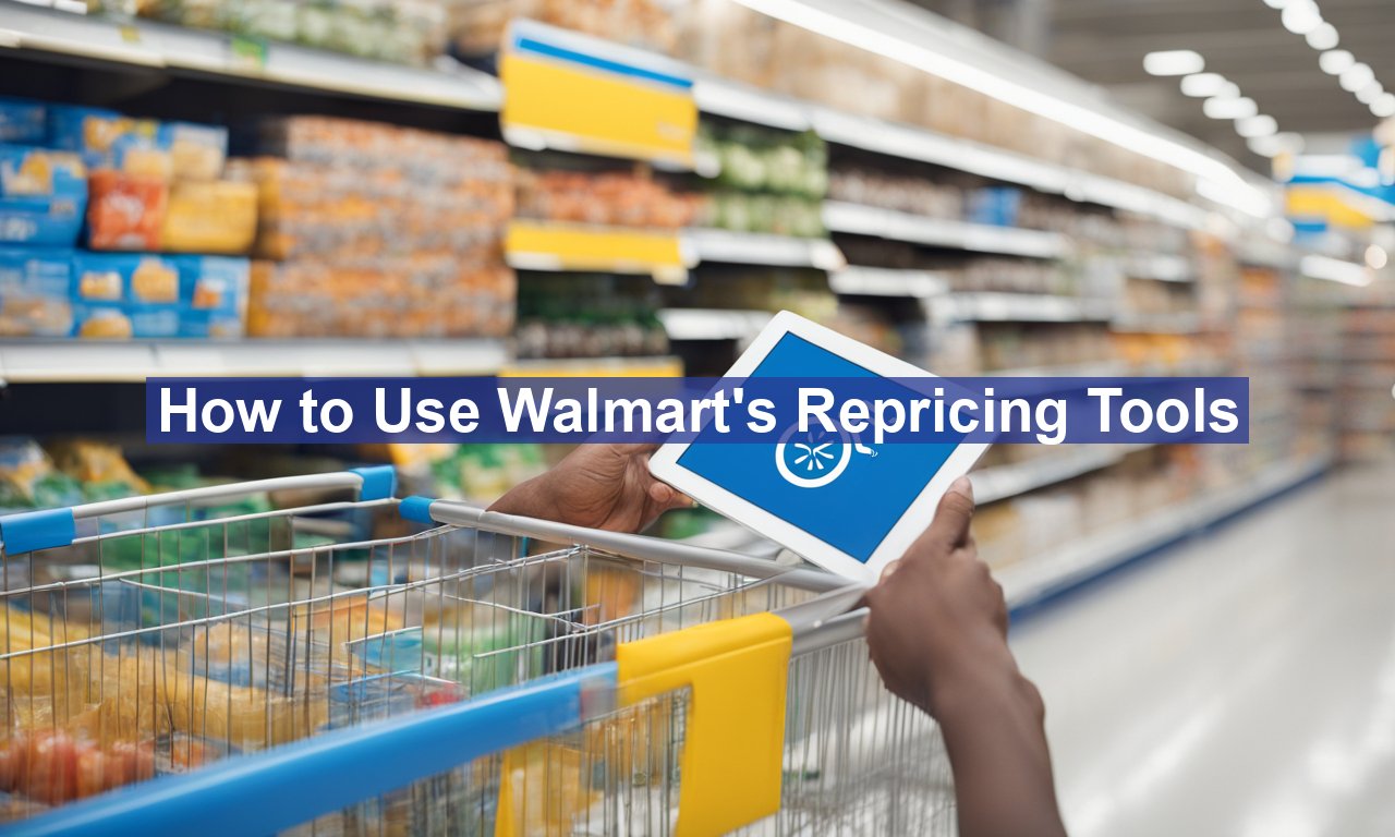 How to Use Walmart's Repricing Tools