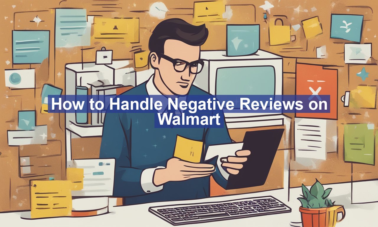 How to Handle Negative Reviews on Walmart