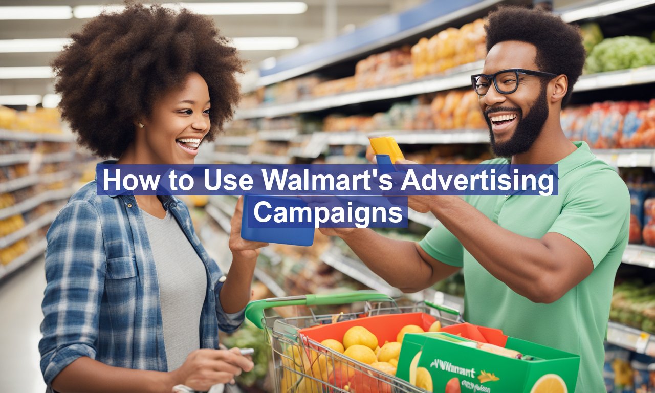 How to Use Walmart's Advertising Campaigns