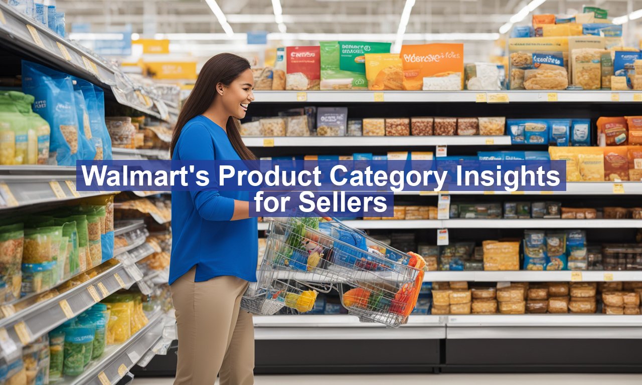 Walmart's Product Category Insights for Sellers