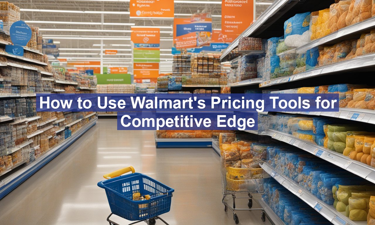 How to Use Walmart's Pricing Tools for Competitive Edge