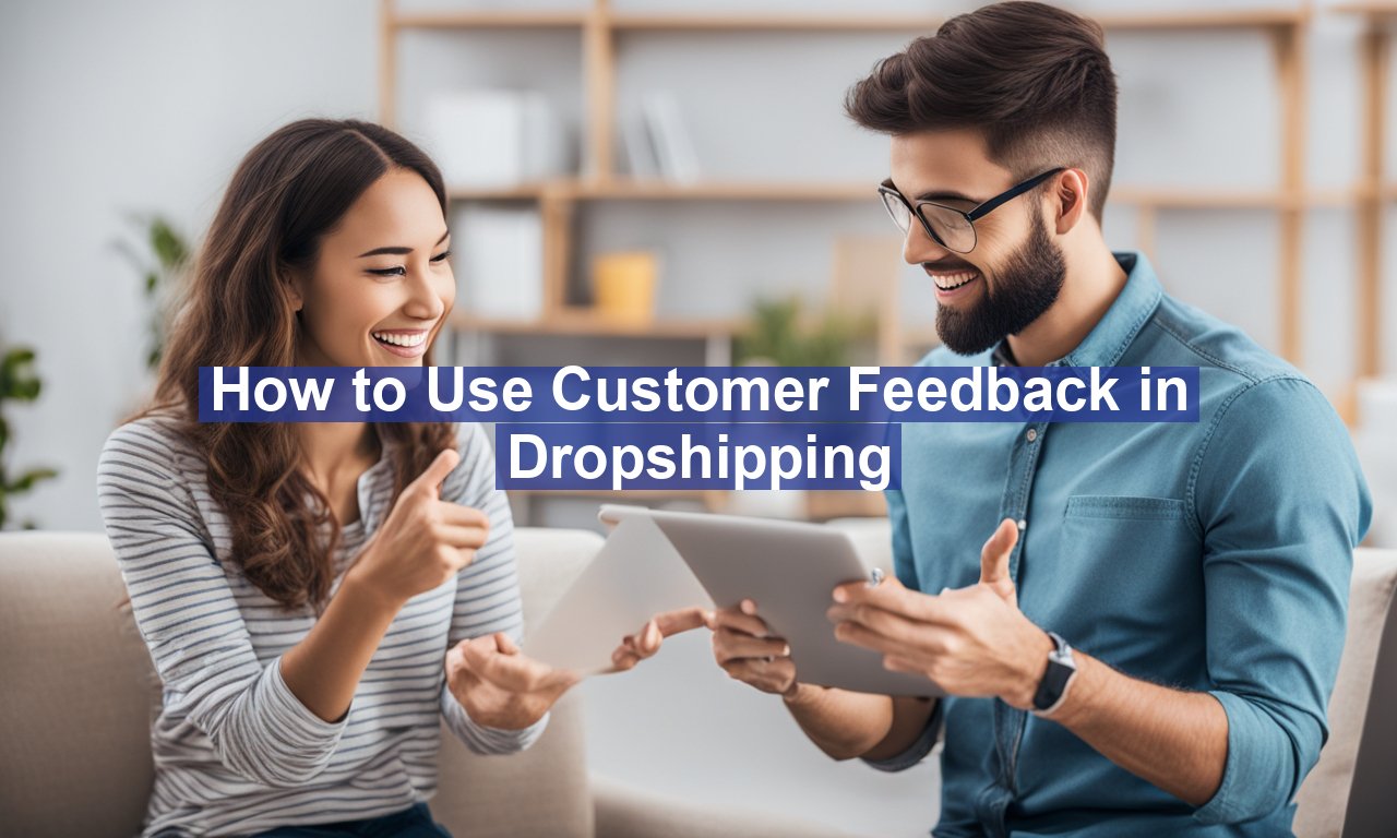 How to Use Customer Feedback in Dropshipping