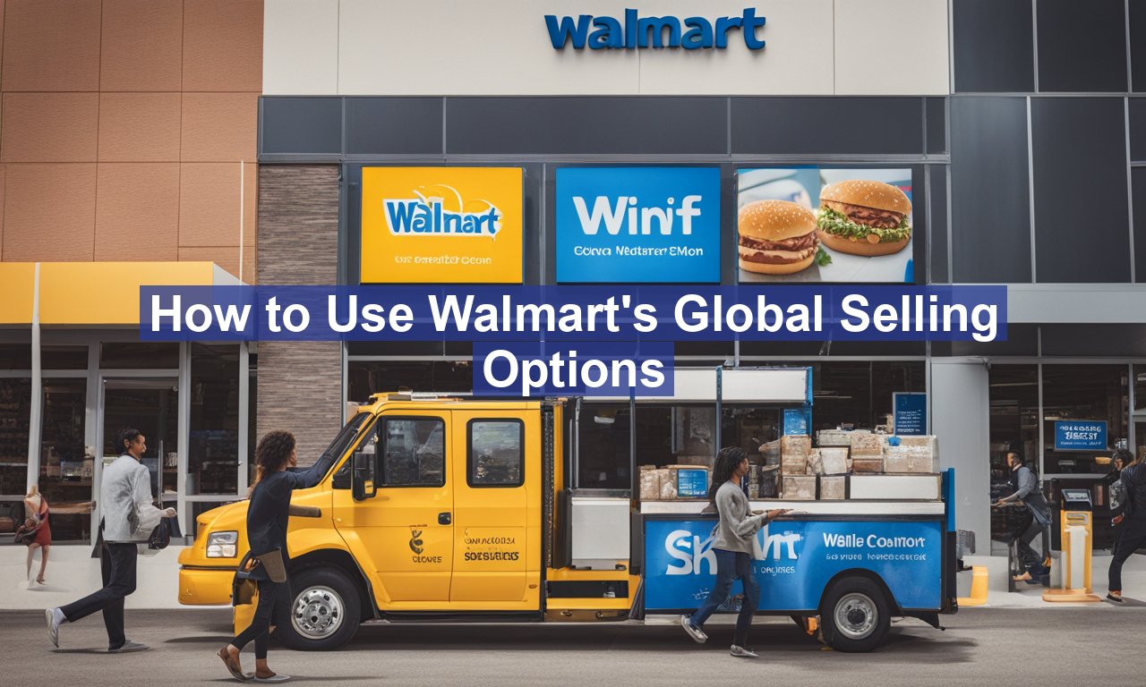 How to Use Walmart's Global Selling Options