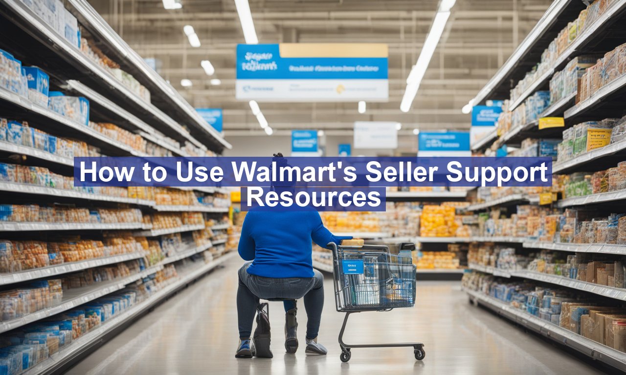 How to Use Walmart's Seller Support Resources