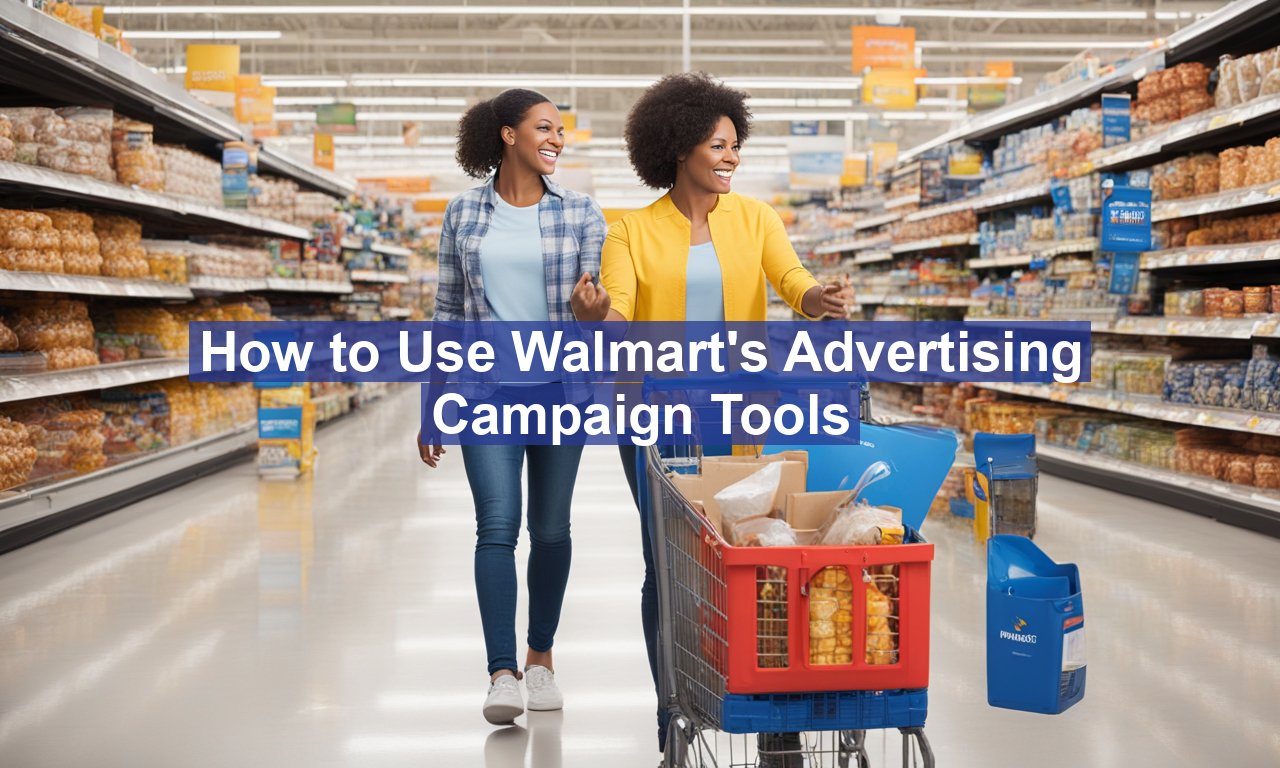 How to Use Walmart's Advertising Campaign Tools