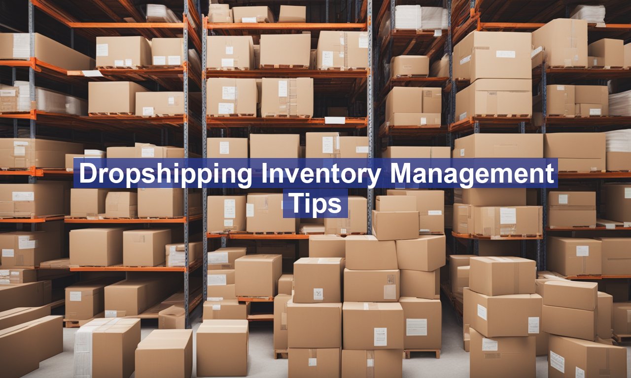 Dropshipping Inventory Management Tips