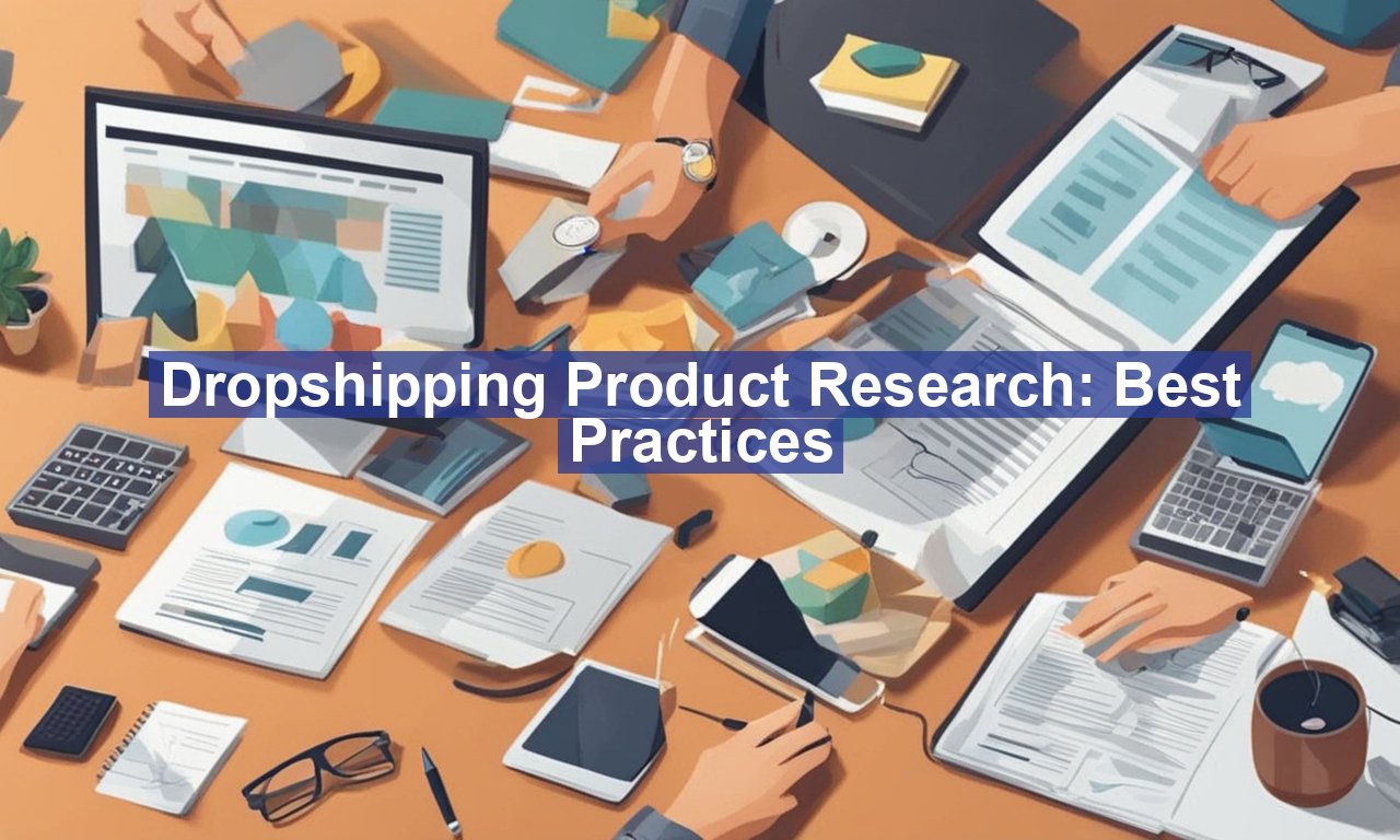 Dropshipping Product Research: Best Practices