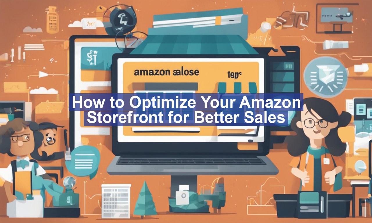 How to Optimize Your Amazon Storefront for Better Sales