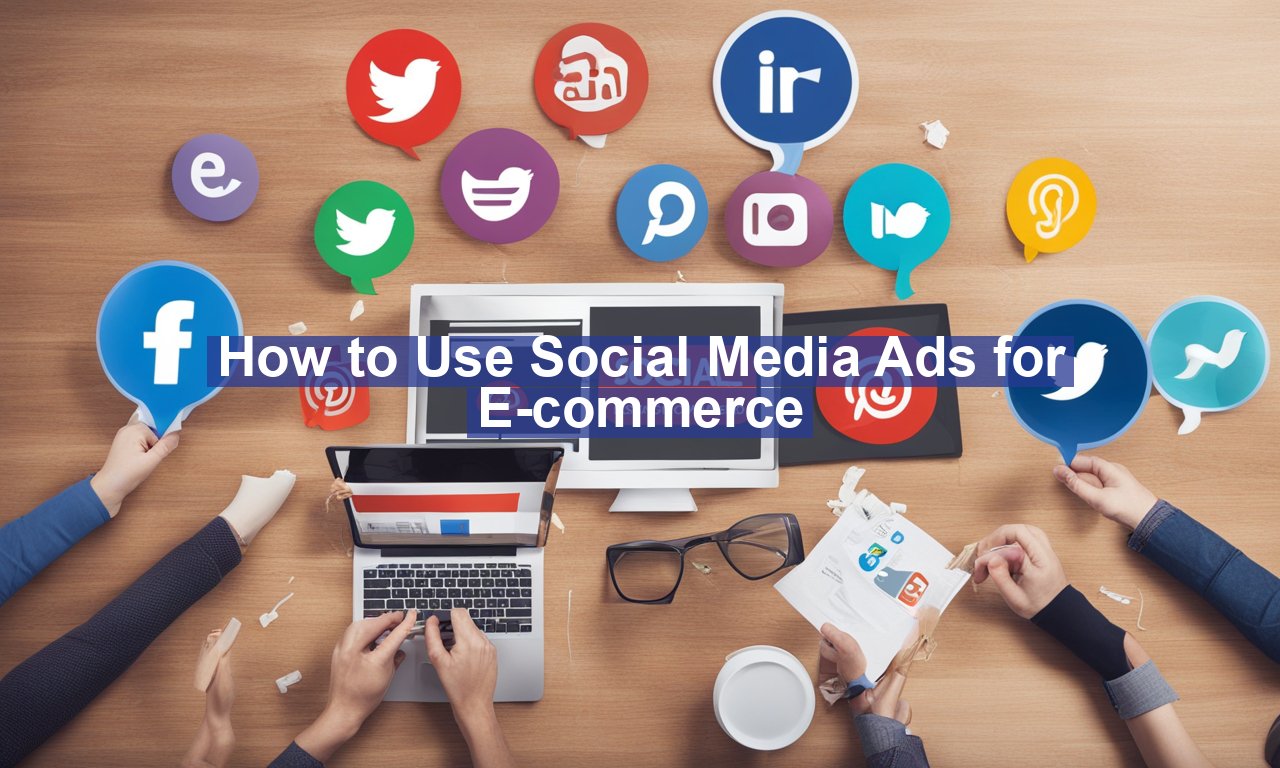 How to Use Social Media Ads for E-commerce