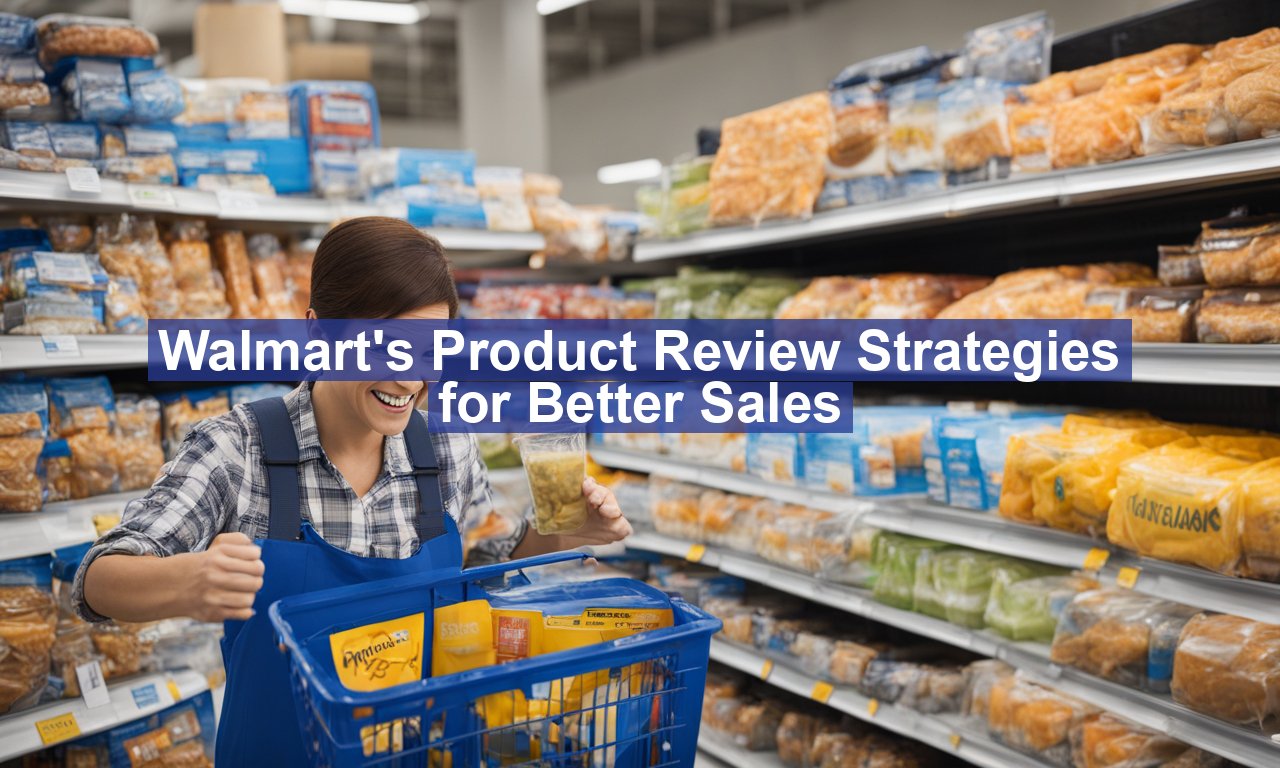 Walmart's Product Review Strategies for Better Sales